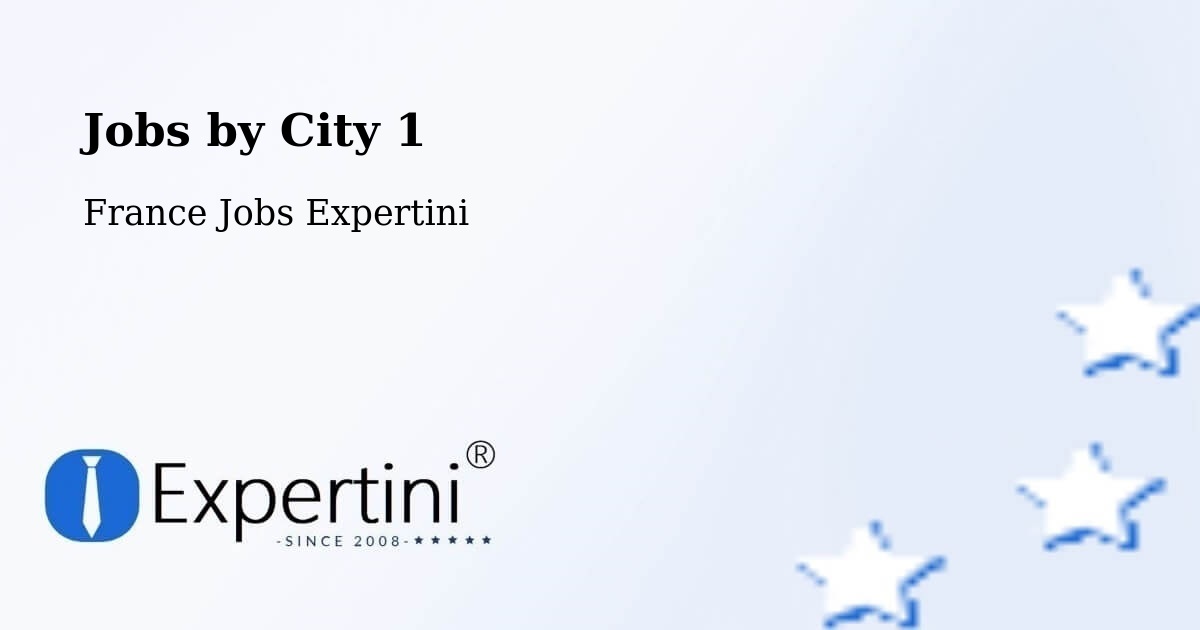 City Jobs in France - Expertini